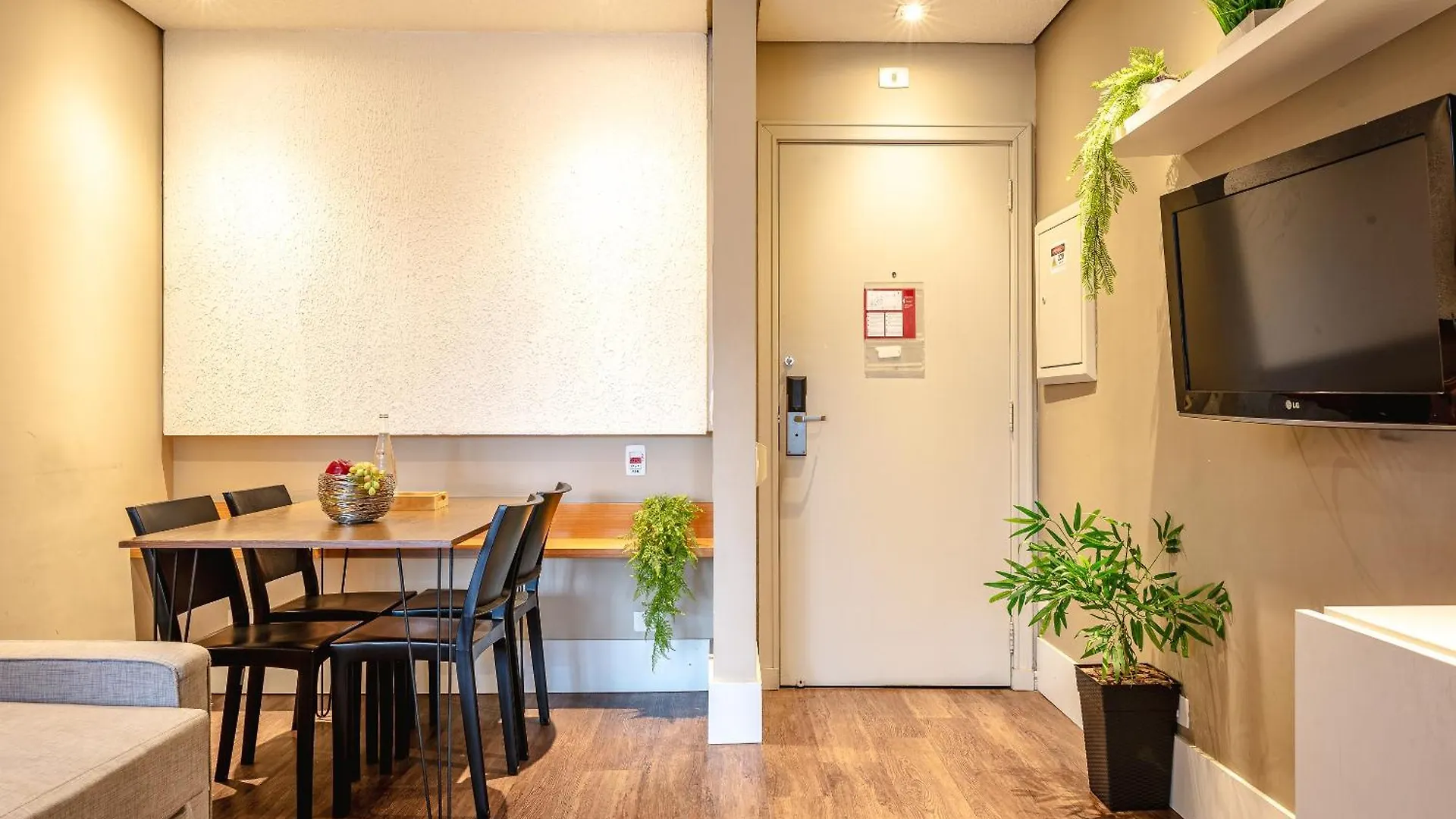 Apartment Estudio Aconchegante Com Ac, Vaga Sao Paulo Brazil